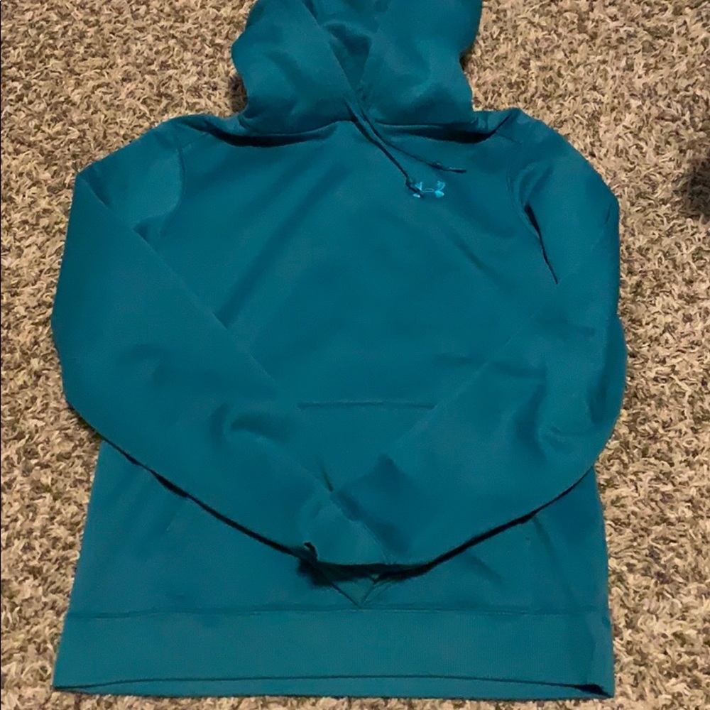 TEAL Under Armour Hoodie